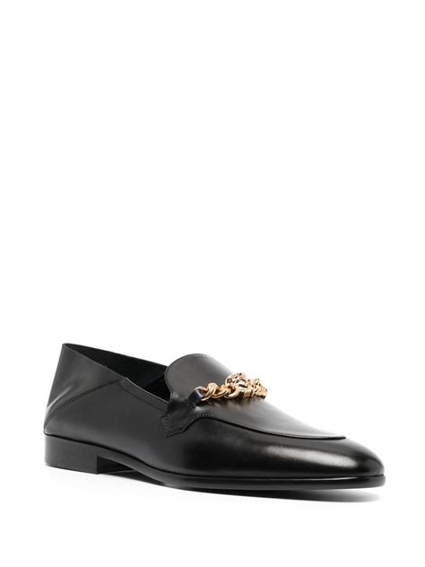 versace leather oxfords|Women's Designer Versace Oxfords & Loafers .